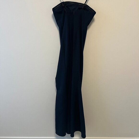 BHLDN Adalynn Strapless Stretch Crepe Maxi Gown - Picture 8 of 13